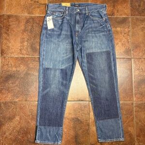 NWT Polo by Ralph Lauren Women's Blue Avery Boyfriend Jeans